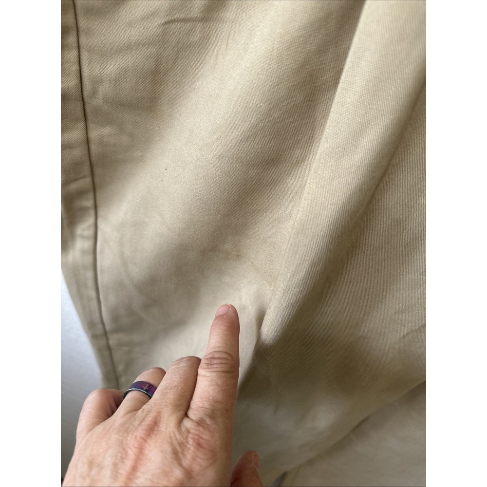 NWT Ivy Crew Pants Men's 42x30 TAN EASY CARE PANT Pleated Front Comfort Waist - Picture 6 of 7